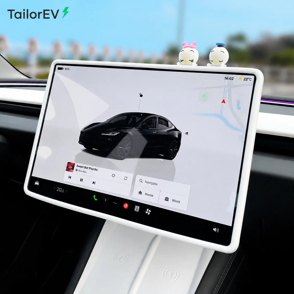 Tesla Center Screen Protective Frame & Interior Kits — photo 8