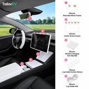 Tesla Center Screen Protective Frame & Interior Kits