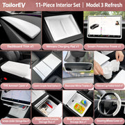 Tesla Center Screen Protective Frame & Interior Kits