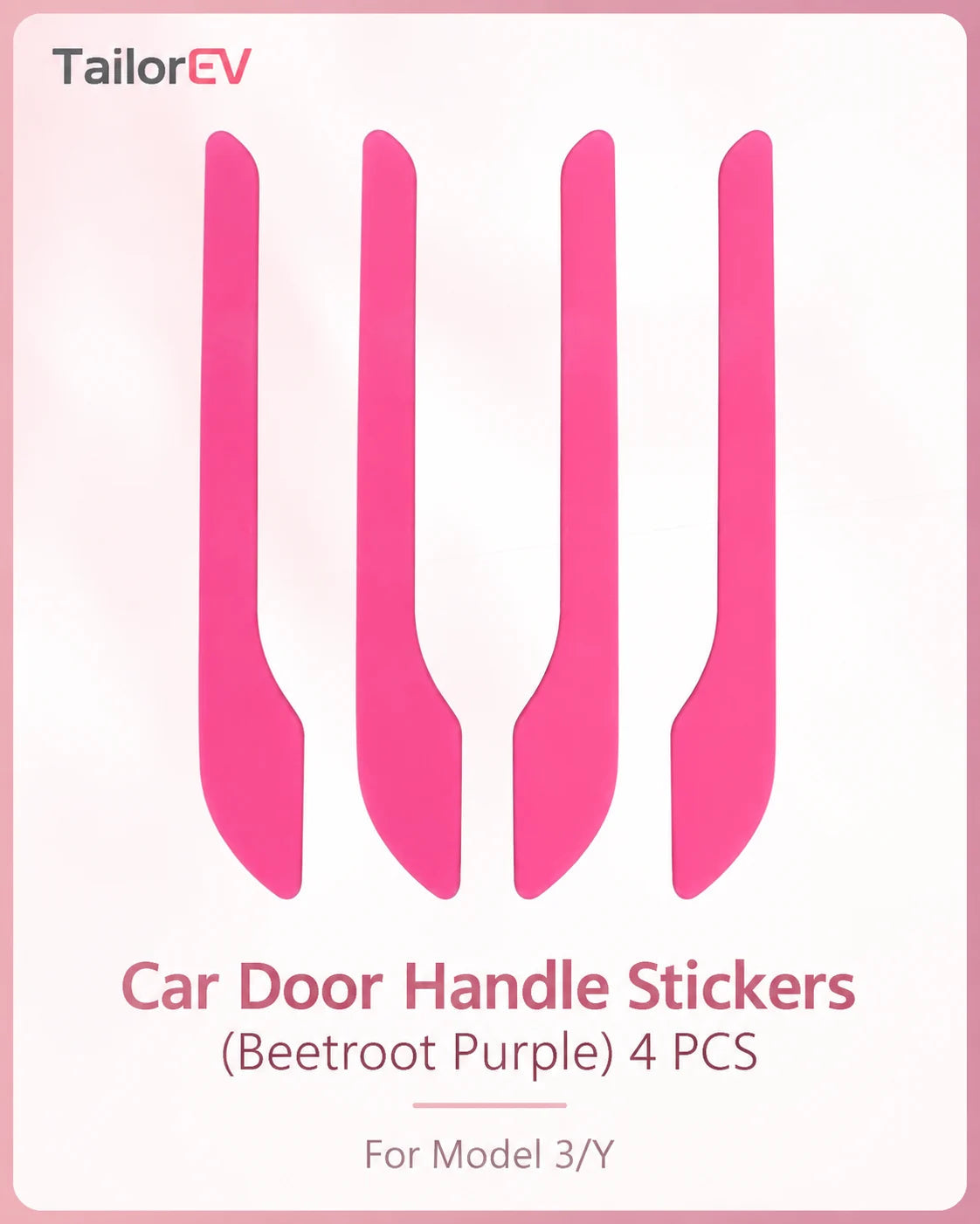 Tesla Emblem, Handle & Camera Accent Decal Kits — photo 34