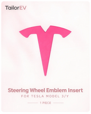Tesla Emblem, Handle & Camera Accent Decal Kits
