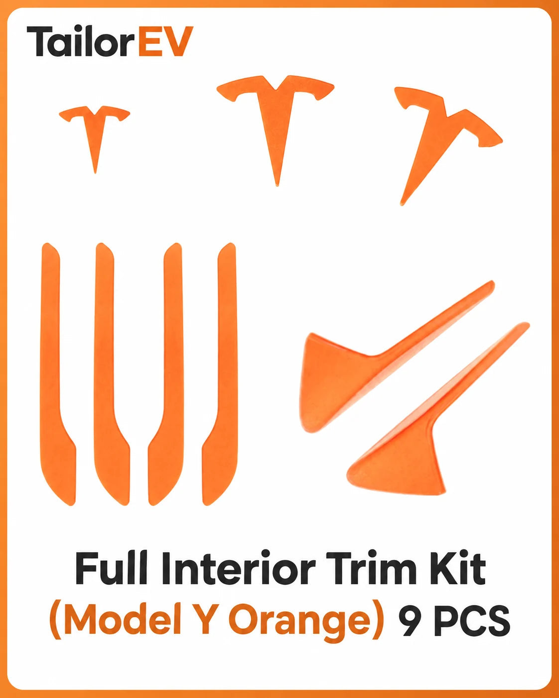 Tesla Emblem, Handle & Camera Accent Decal Kits — photo 38