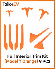 Tesla Emblem, Handle & Camera Accent Decal Kits