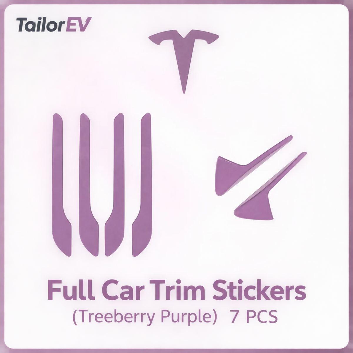 Tesla Emblem, Handle & Camera Accent Decal Kits — photo 15