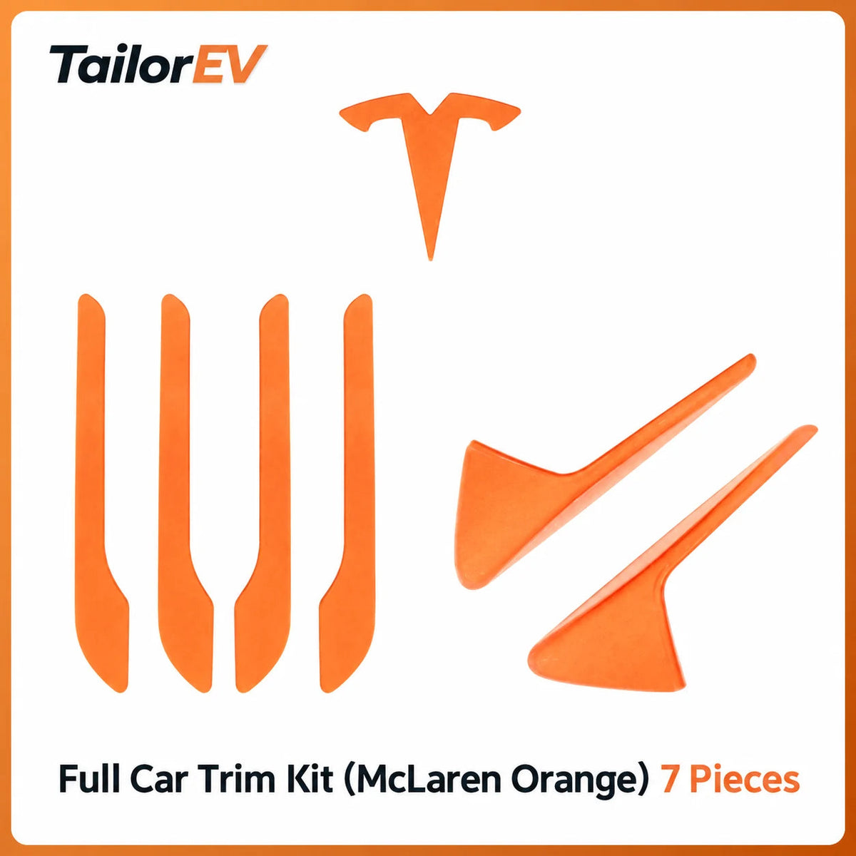 Tesla Emblem, Handle & Camera Accent Decal Kits — photo 24