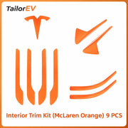 Tesla Emblem, Handle & Camera Accent Decal Kits