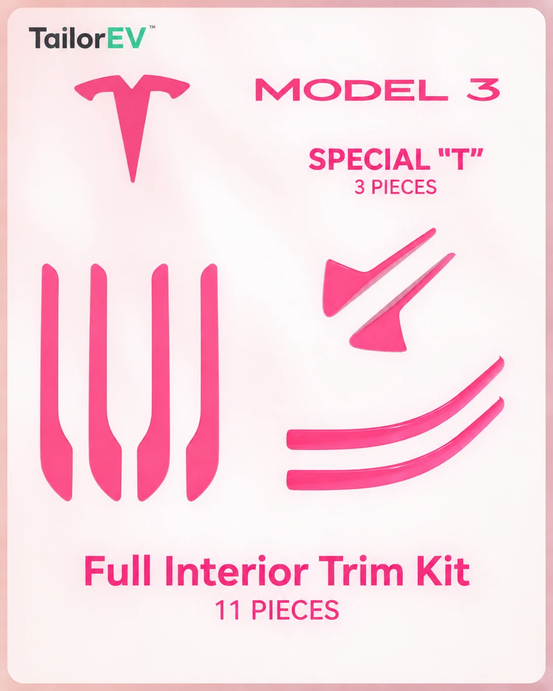 Tesla Emblem, Handle & Camera Accent Decal Kits — photo 76