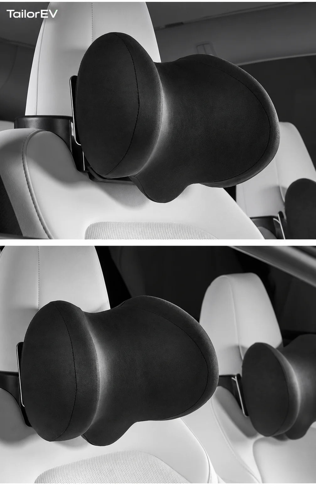 Tesla Ergonomic Headrest & Lumbar Support Cushions product detail