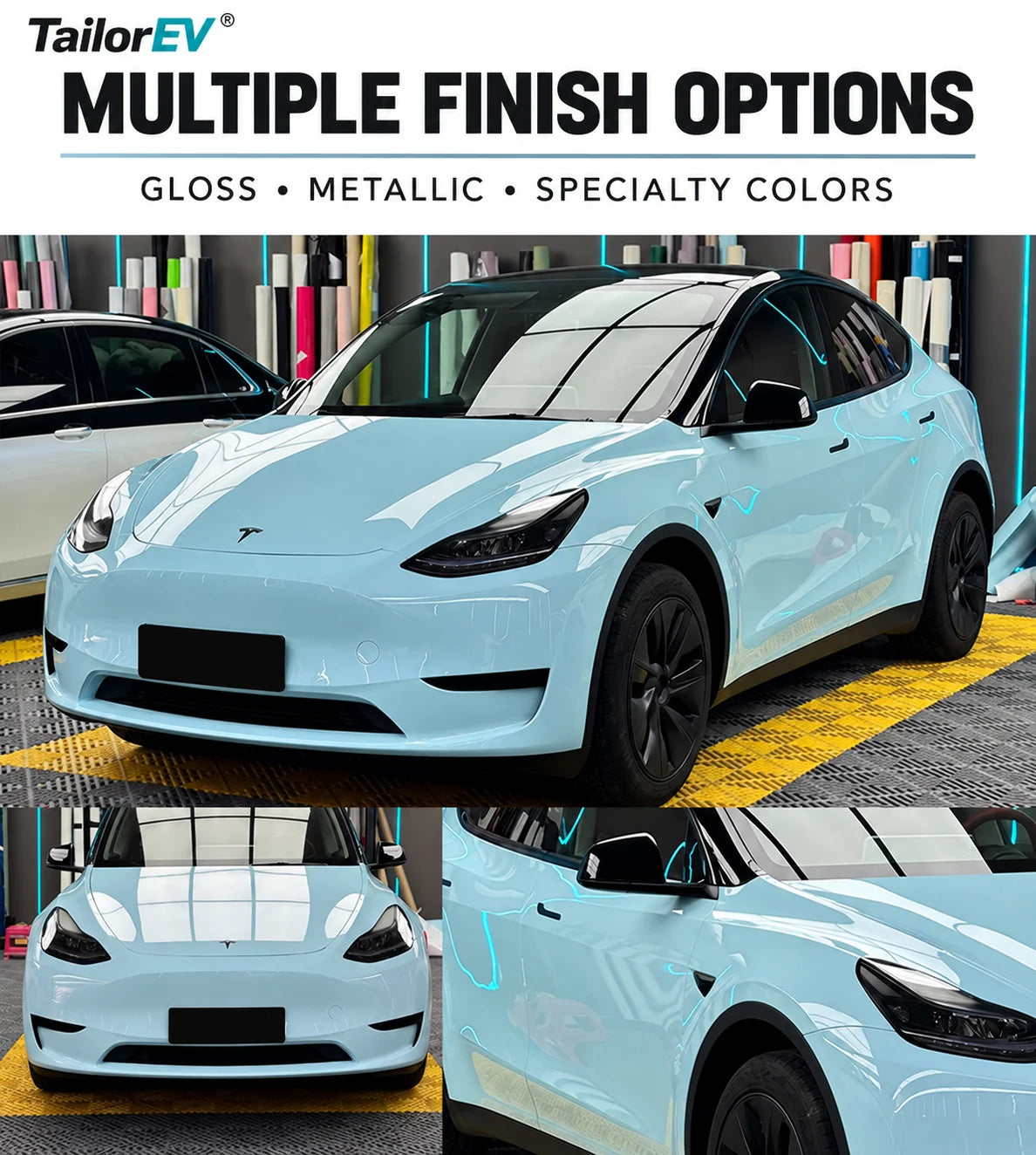 PET Automotive Color-Change Wrap Film product detail