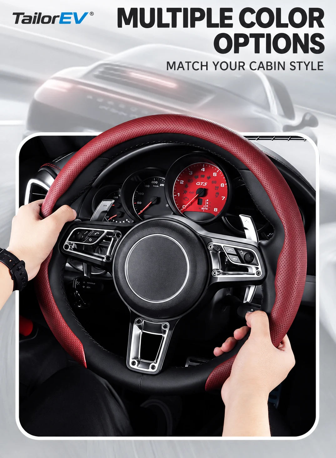 Tesla U-Shaped Steering Wheel Cover product detail