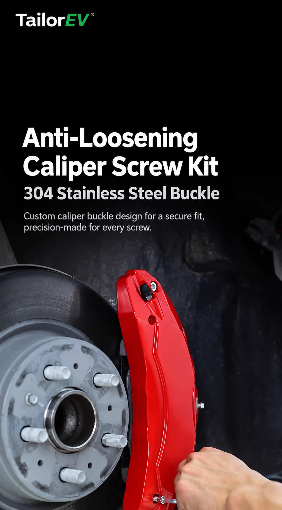 Tesla Aluminum Brake Caliper Covers product detail