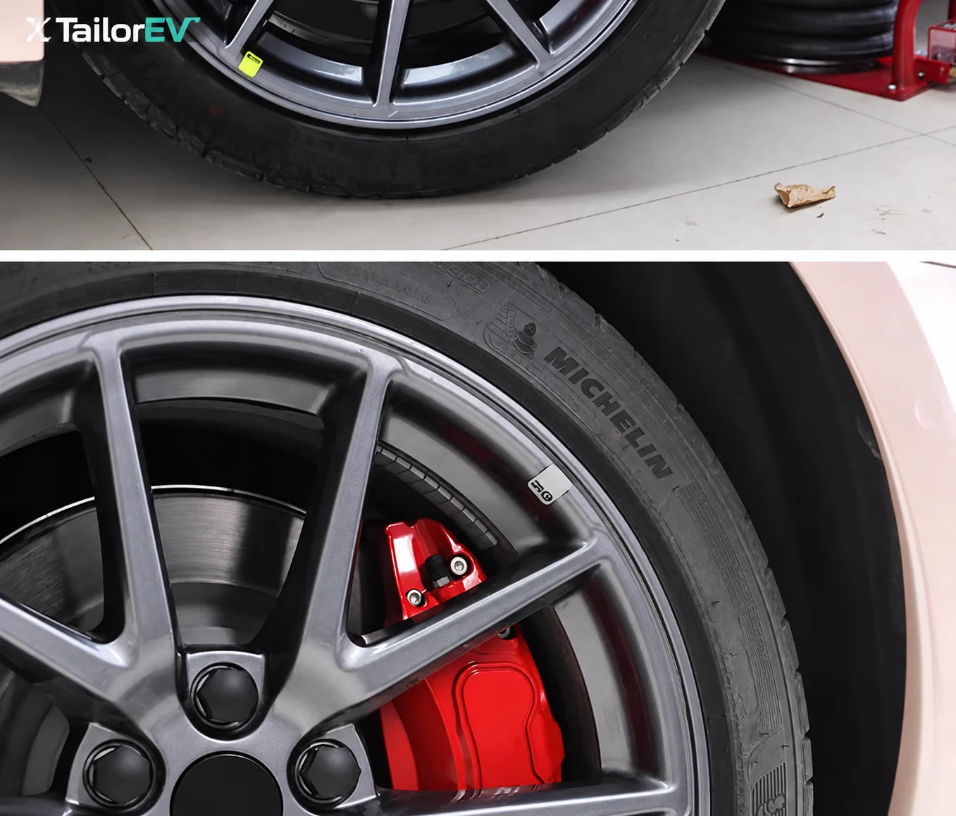 Tesla Aluminum Brake Caliper Covers product detail