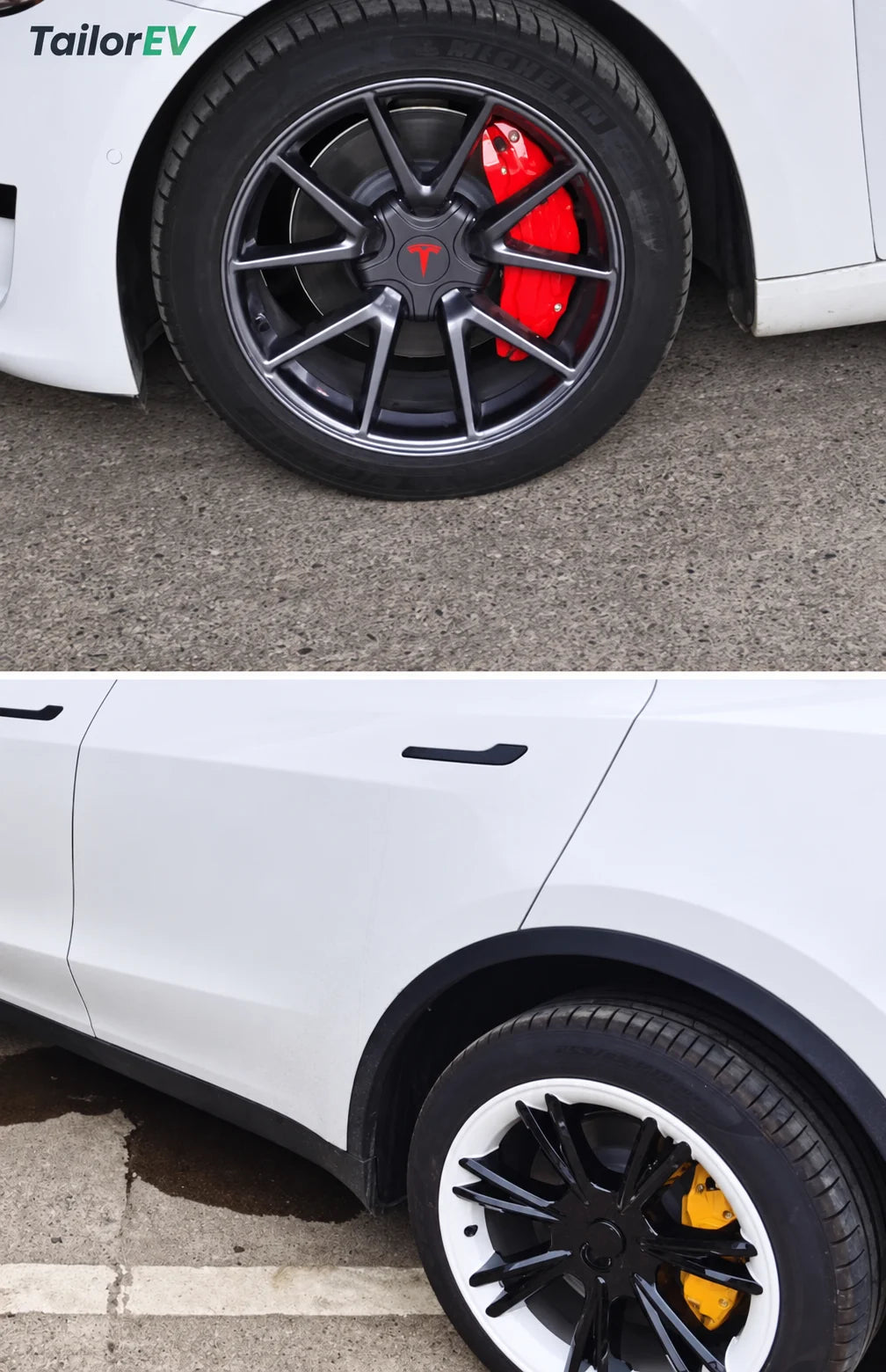 Tesla Aluminum Brake Caliper Covers product detail