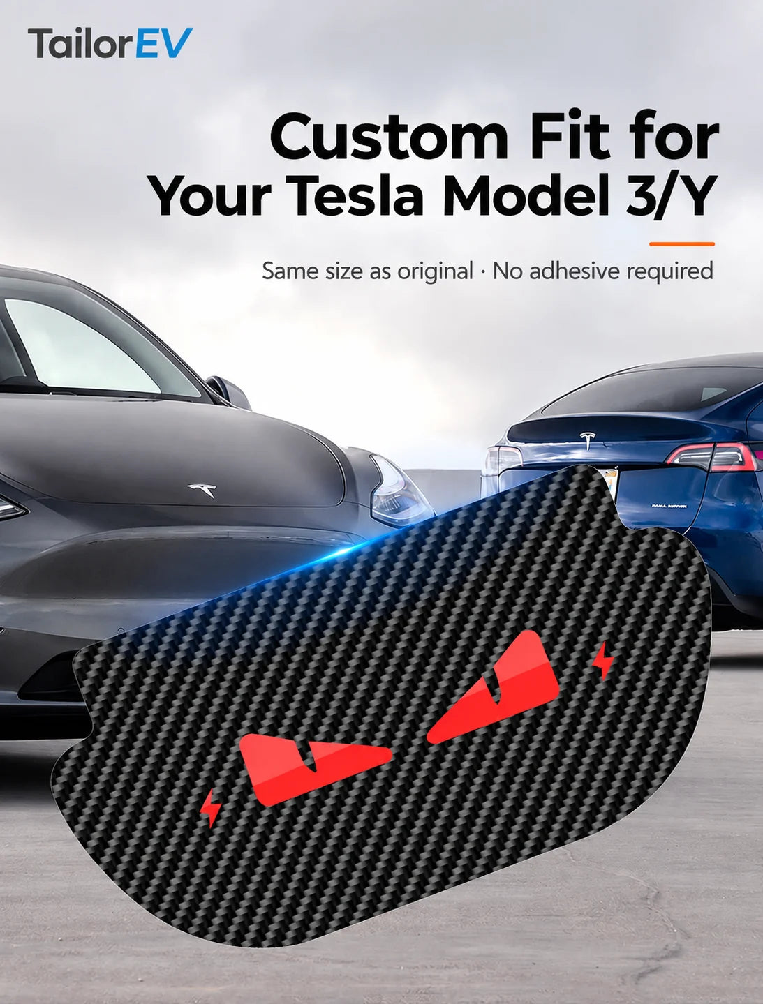 Tesla High-Mount Brake Light Projection Decals product detail