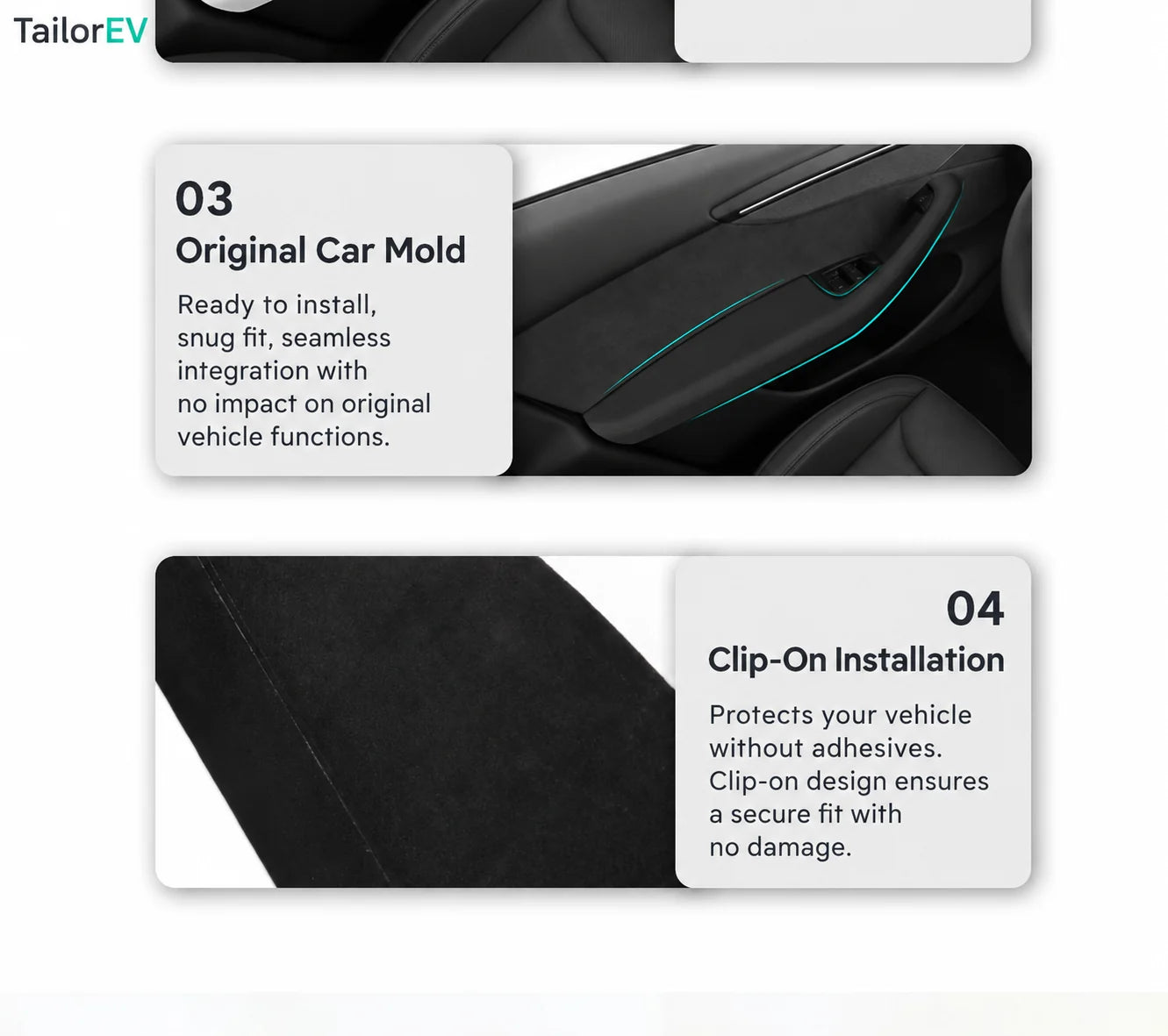 Tesla Door Handle & Interior Protection Kits product detail