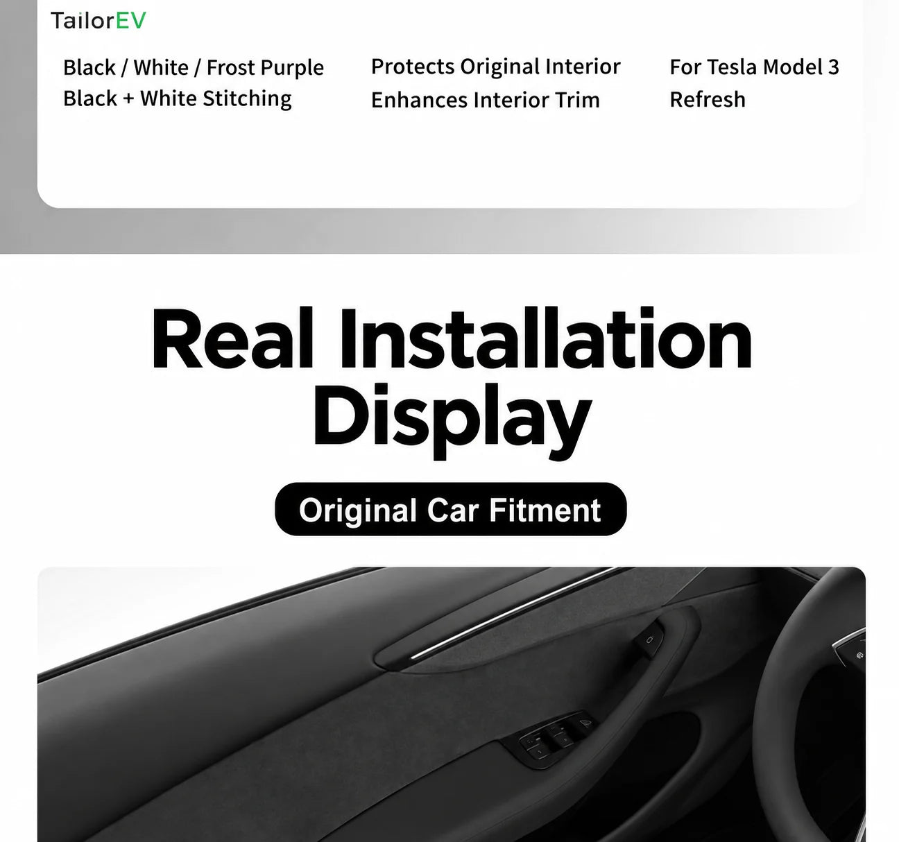 Tesla Door Handle & Interior Protection Kits product detail