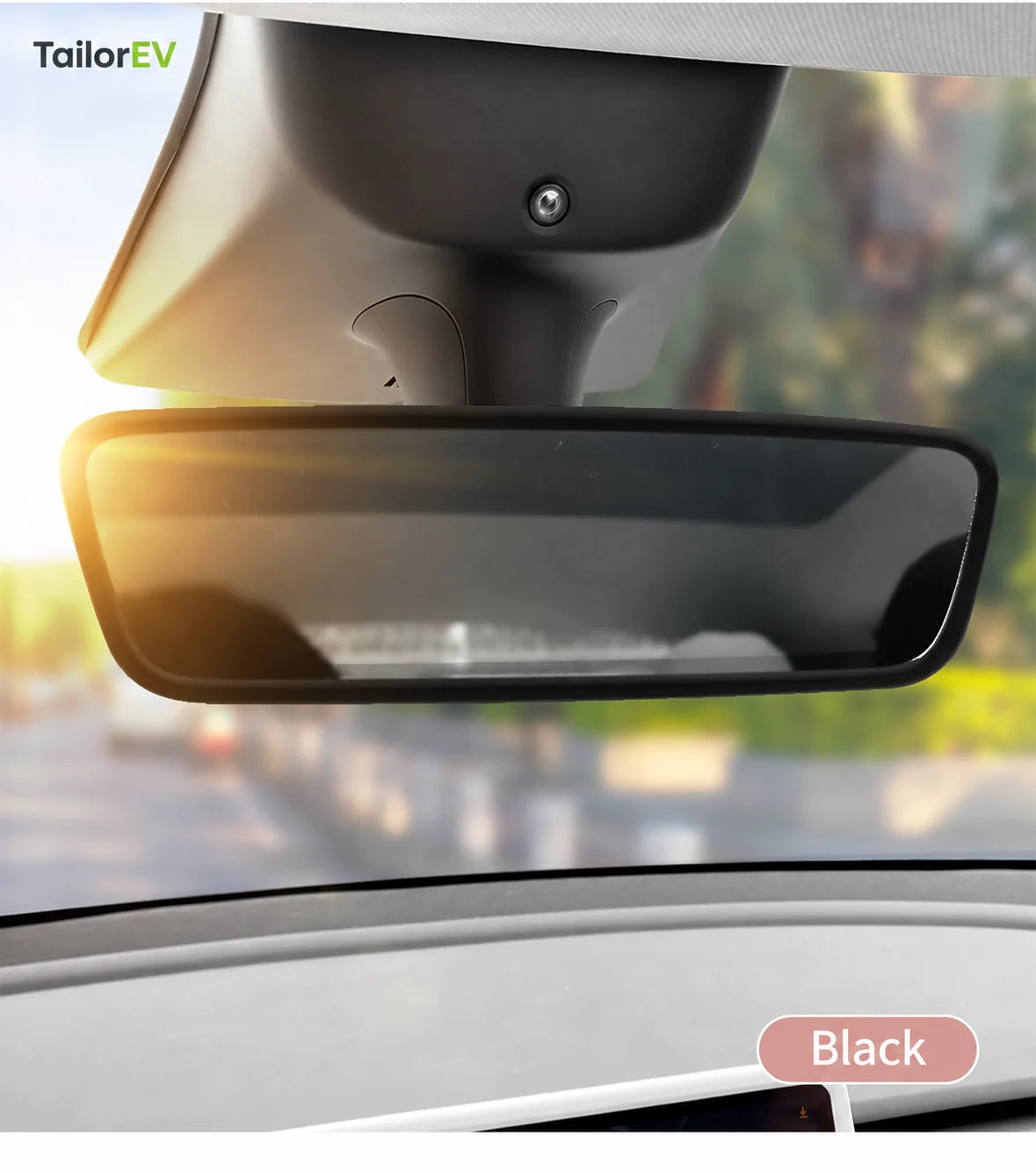Tesla Interior Rearview Mirror Silicone Cover product detail