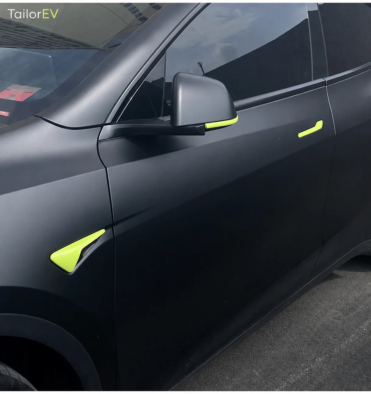 Tesla Emblem, Handle & Camera Accent Decal Kits product detail